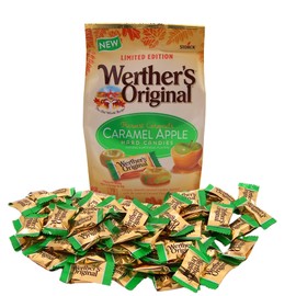 Werther's Original Limited Edition Caramel Apple Hard Candies, Individually Wrapped Pieces, 8.57 Ounces