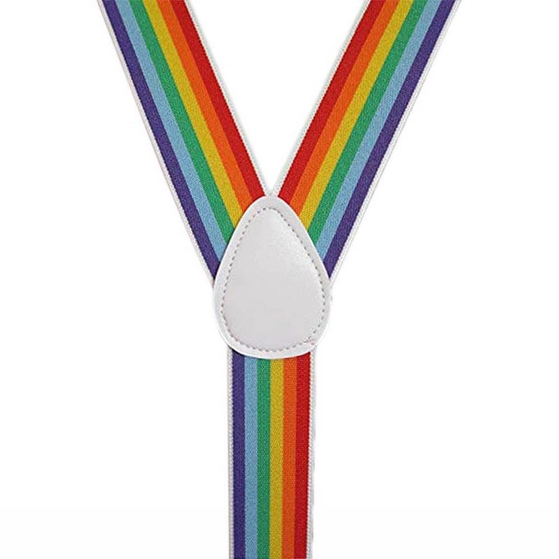 Boland 00596 Rainbow Pride Suspender Braces
