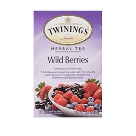 Twinings Herbal Tea Wild Berries -- 20 Tea Bags (Pack of 2)