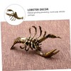 MAGICLULU 1pc Lobster Decor Lifelike Archaize Artware for Home Office