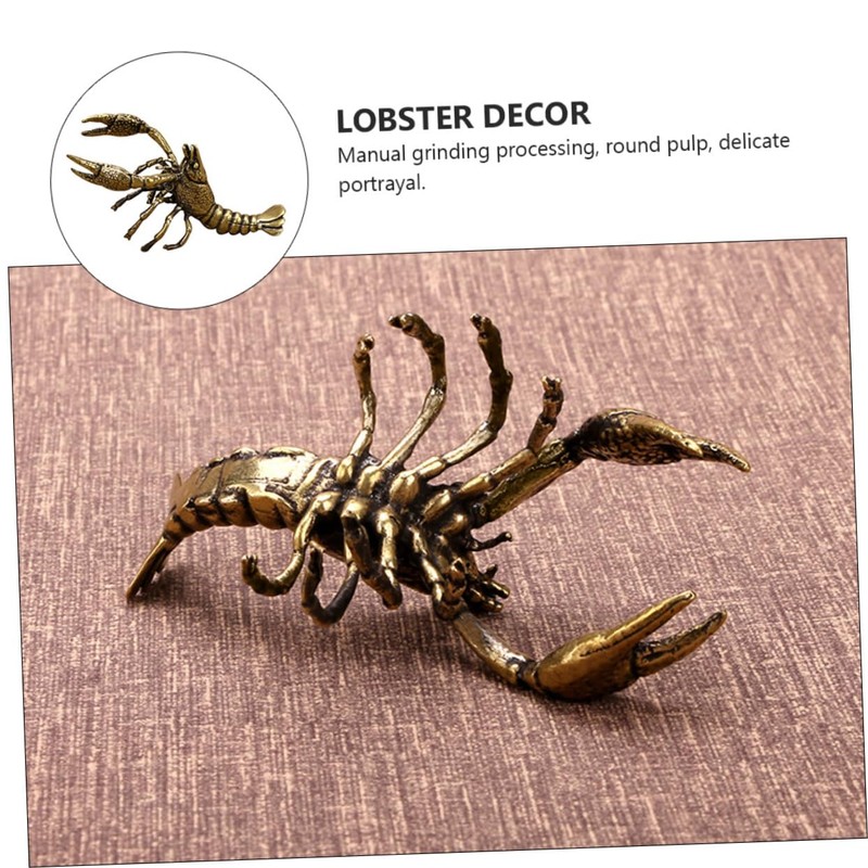 MAGICLULU 1pc Lobster Decor Lifelike Archaize Artware for Home Office