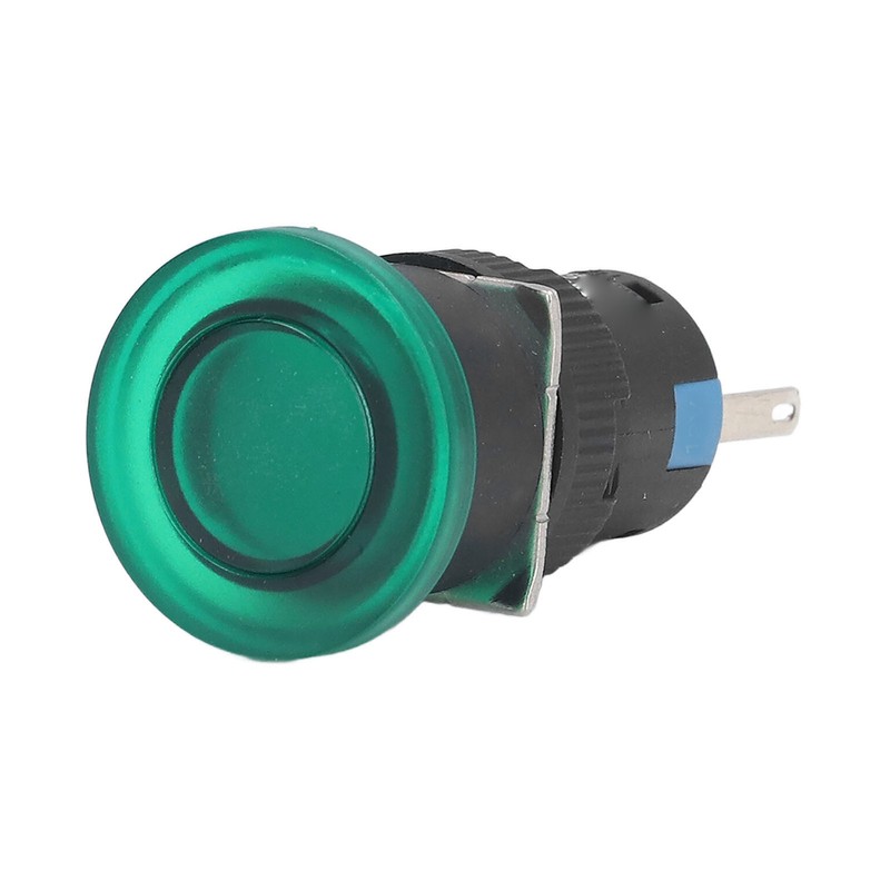 25Pcs/Set Green Mushroom Head Switch IP65 Plastic Mini Button Switches