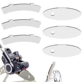 NOPKESV 6 PCS Fahrrad Bremsscheiben Einsteller, Scheibenbremsen Einstellung Werkzeug, Edelstahl Richtwerkzeug Bremse, Fahrrad Scheibenbremse Korrekturwerkzeug (für Bike Repairing)