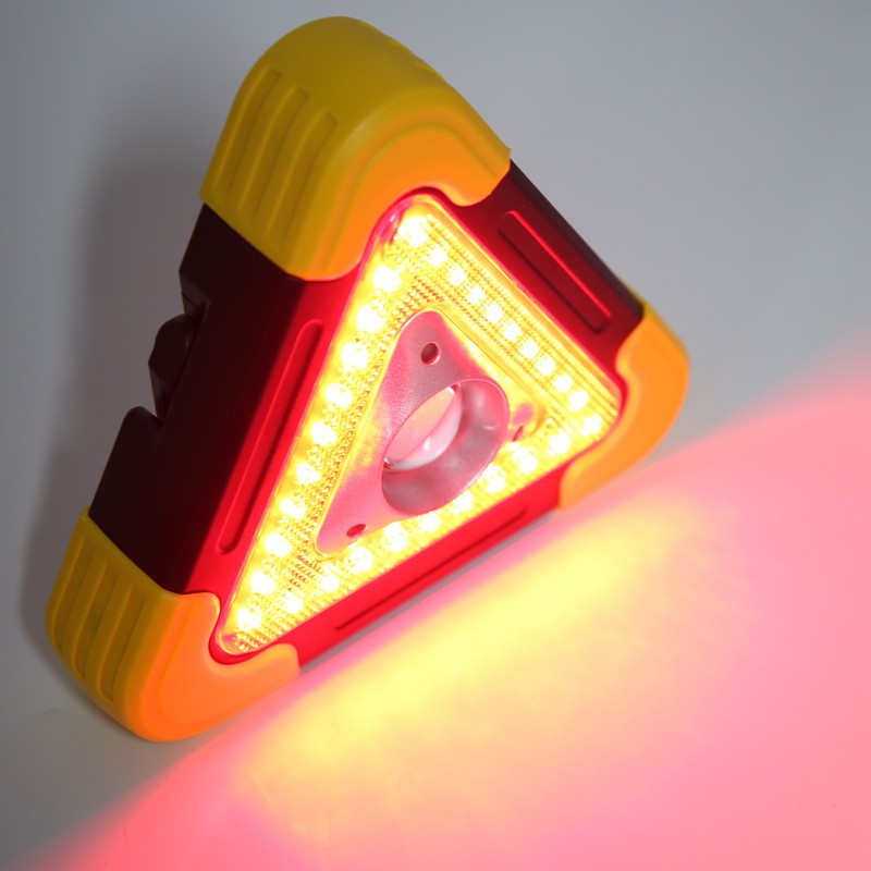 Car Warning Triangle Lamp Emergency MultiFunction Work Light Safety Flashing