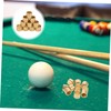 Sosoport 10Pcs Replacement Ferrules for Billiard Cues Essential Billiard Accessories