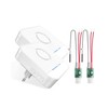 BITIWEND Wireless Signal Transmission Extension Set Doorbell and Chime Forwarding