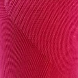 Tulle Fabric Dress Mesh Tutu Material, 15cm / 6" (Fuchsia Pink, 1 Meter)