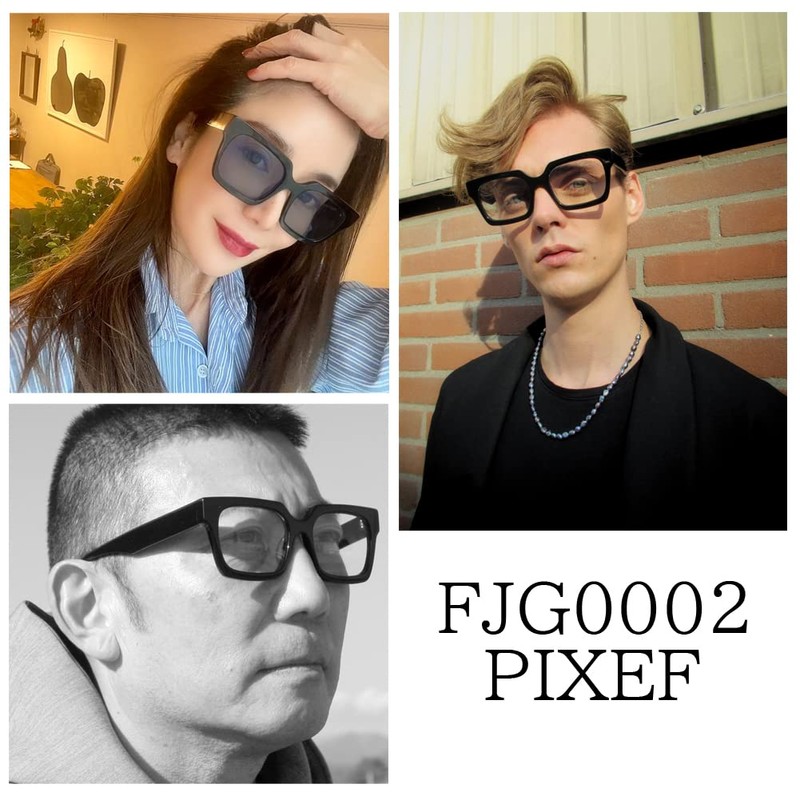 meSmart Original 2.0 Pixef Glasses, Sunglasses, Square, Large, Large, Stylish,