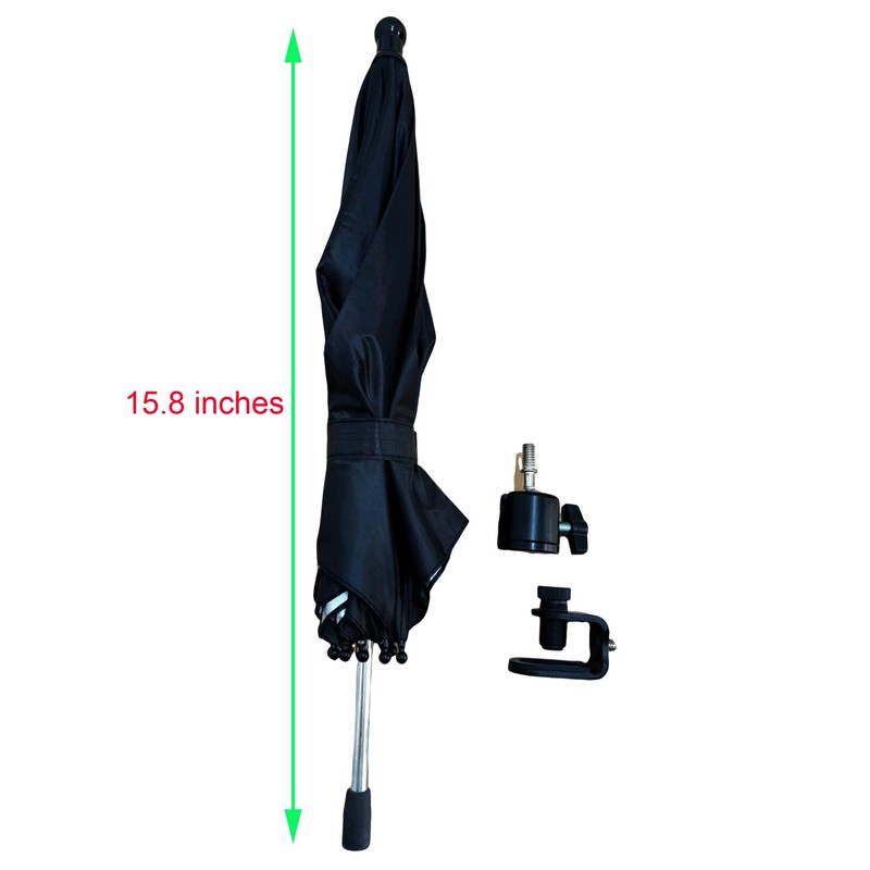 Laptop Sun Shade 360-degree Rotation Laptop Sun Umbrella Foldable Monitor