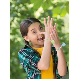 Easter Egg Candy Bracelet, Multicolor Fruit-Flavored Chewables for Party Favors (12-Pack)