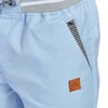 JustSun Men's Chino Shorts, Summer Bermudas, Cotton, with Drawstring -