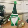 zhuja St Patricks Day Decorations Gnome Plush Home Table Ornament