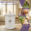 AOSION Countertop Compost Bin Kitchen,Odorless Indoor Compost Bin with Lid