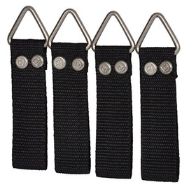 C.K Magma Tool Belt to Braces Attachment Kit, 4 Straps for Universal Toolbelt and Suspenders Conversion, Work Belts Converter for Tradesmen, Electricians, Carpenters, Joiners, Roofers CK Tools MA2734A