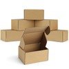Famagic 12Pack 6x4x3 Inch Packing Boxes - Brown Small Shipping