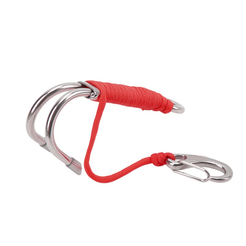 Drift Hook Scuba Diving Double Dual Stainless Steel Drift Hook