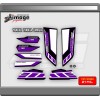 IG Yamaha Banshee full graphics kit special edition style purple