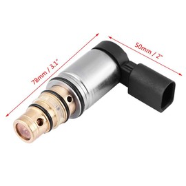 Air Conditioning Control Valve, KIMISS AC Compressor Control Solenoid Valve for Skoda for Sanden PXE16 PXE14 1K0260859F