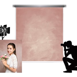 Kate Backdrops 1.5x2.2m Solid Pink Background Sweet Cream Pink Microfiber Photography Backdrop Collapsible Props for Photographers Studios