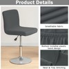 AOSCTELF 6 Pack Bar Stool Covers with Backs, Stretch Washable