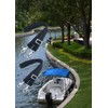 Adjustable Bimini Boat Top Straps,two Hooks Marine Awning Webbing Straps,with
