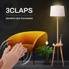 SYSAI 3 Claps Light, Sound Activated ON/Off Solution, Clap Detection,