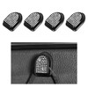 MUQIDA 4 PCS Bling Car Mini Hooks, Strong Adhesive Dashboard