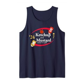 Novelty 2024 Election Campaign | '24 Ketchup & Mustard Vote Tank Top