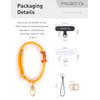 project-cb Cell Phone Wrist Strap 1,Phone Tether Tab 2,Key Ring×2,Phone