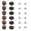 24pcs Clog Replacement Rivets for Birkenstock, Metal Clog Button Replacement
