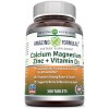 Suplemento Tabletas Calcio Magnesio Zinc Vitamina D3 Amazing Nutrition