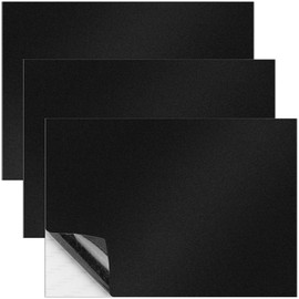 Pndeyo 3 Sheet Puffer Down Jacket Repair Patch Kit, 7.87x5.7 in Nylon Fabric Waterproof Repair Tape, Self-Adhesive Tenacious Tape Repair Patch for Clothing Down Jacket Tent Bag Umbrellas Gloves- Black