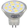 4PCS MR11 12LED Light Bulb 4W 400LM Double Pin Base