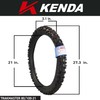 Kenda Trakmaster K760 80/100-21 Front and 120/90-19 Rear Tires for