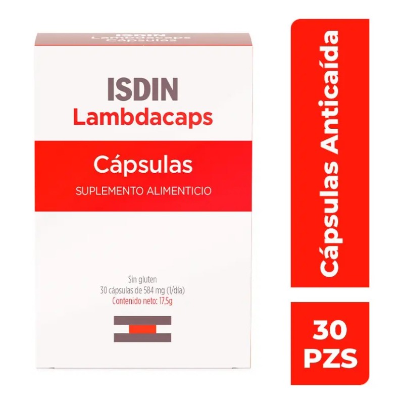 Isdin Lambdacaps Suplemento Alimenticio Cápsulas Sabor