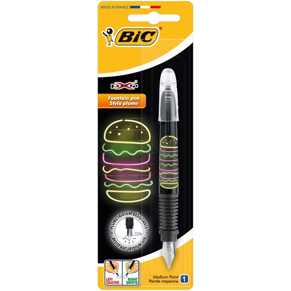 BIC X Pen Decors Fountain Pen - Blister of 1