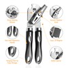 flintronic 3-in-1 Can Opener Made of Stainless Steel, Safety Can