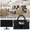 Monitor Carrying Case, Monitor Travel Case for 24" LCD Screens