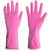 ForPro Natural Rubber Gloves, 6 Pairs Reusable Multi-Purpose Household Cleaning