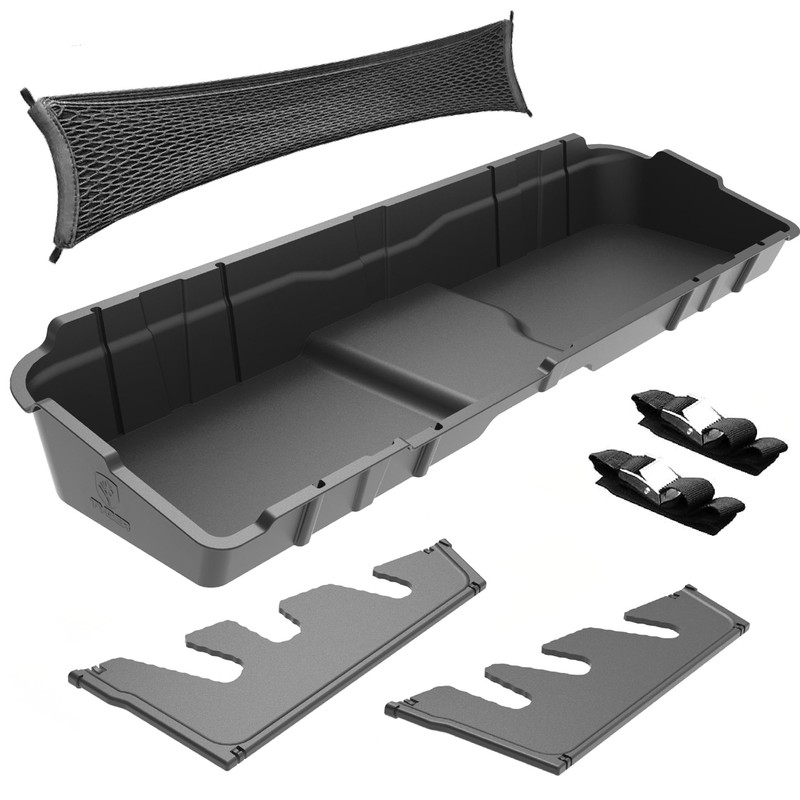 Tyger Auto Rear Under Seat Storage Box Compatible with 2007-2013