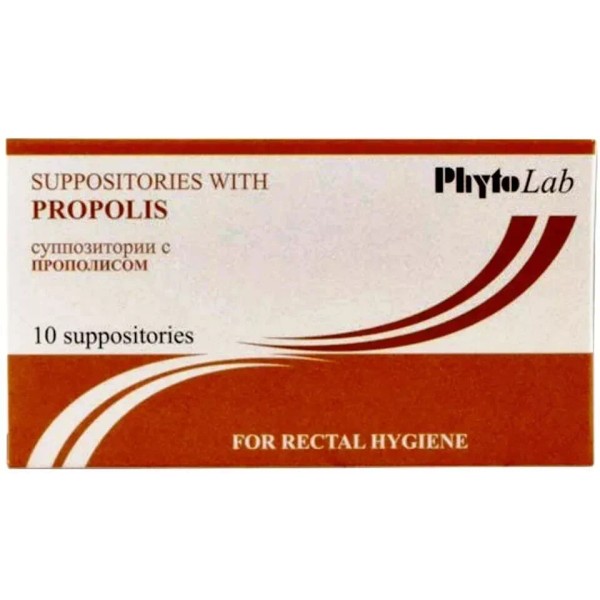 phytolab Pure Propolis Suppositories-