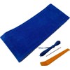 Steering Wheel Cover Braided Suede Leatherette Steering Wheel Cover Small