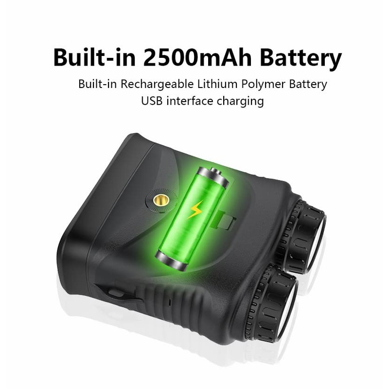 Kiyoraka Night Vision Binoculars for Recording at Night, Approx. 4.9