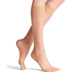 FALKE Women's Knee Socks, Skin-coloured (powder 4169)
