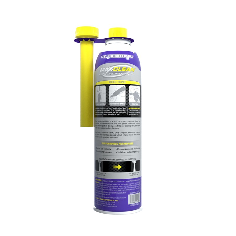Royal Purple 11722-2PK Max-Clean Fuel System Cleaner and Stabilizer -