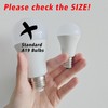Heifymi E17 Intermediate Base LED Bulb, 5 Watts(40 Watts Equivalent),