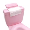 SMT- Baby Kids Portable Pink Realistic Toddler Potty Training Toilet