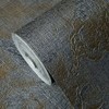 Modern Wallpaper Rolls Charcoal Gray Bronze Metallic Textured Plain Faux