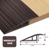 Vinyl Floor-Transition-Strip Door-Threshold 36 inch, Threshold 1/2'' ~ 3/5'', Transition-Strip