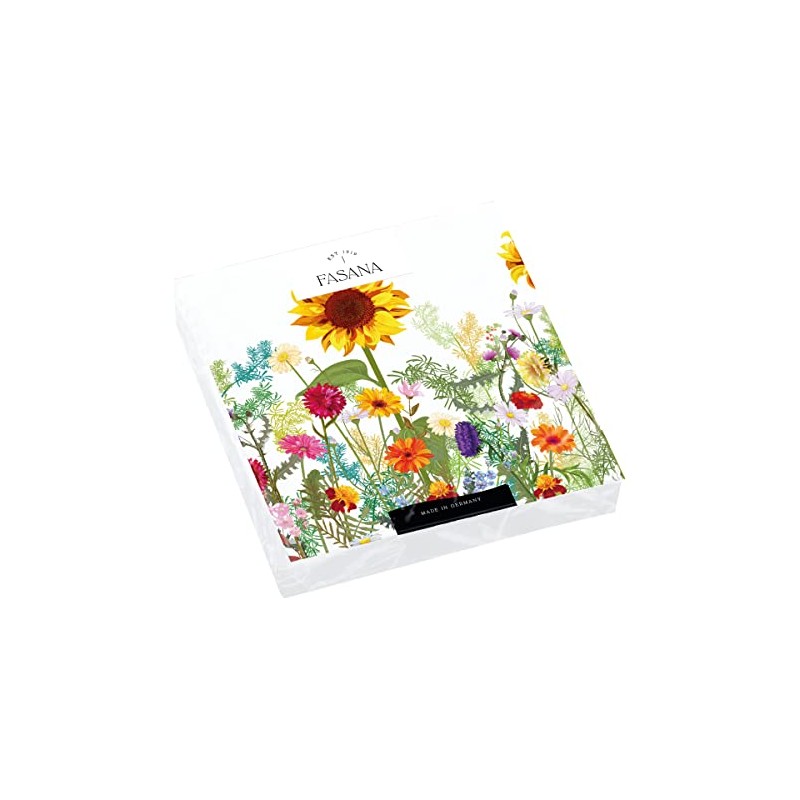 20 Napkins Sunflower in Flower Meadow | Flowers | Meadow